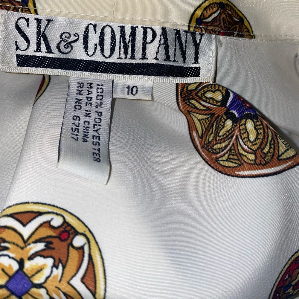 SK & Company Blouse * Versace Look * - Picture 12 of 12